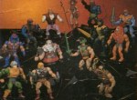 Plein de jouets des Maîtres de l'Univers